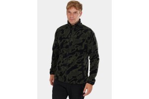 Fundango Nestor II férfi polár pulóver - army