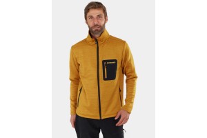 Fundango Revolution Fullzip Fleece - Mustár