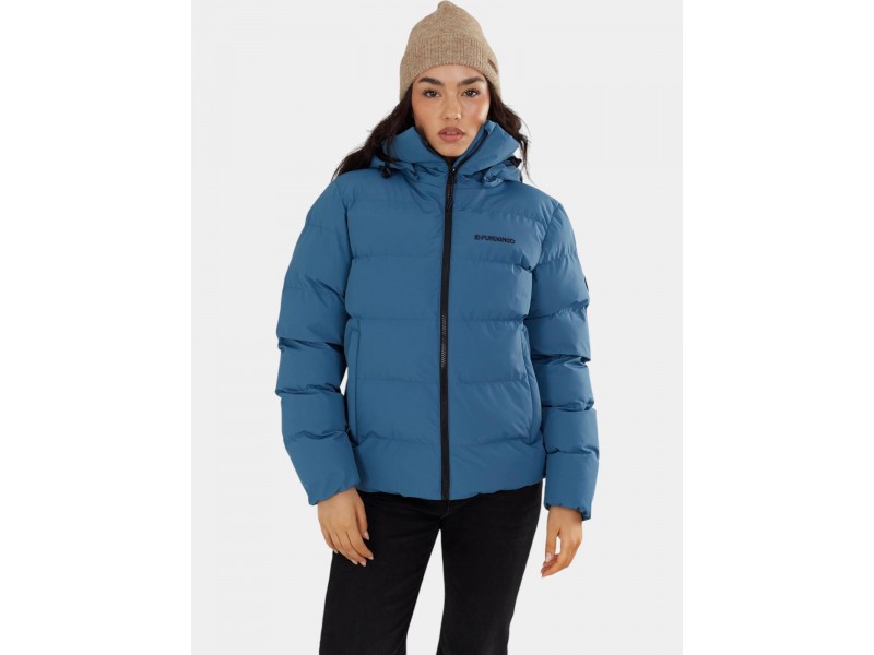 Fundango Amber bélelt női kabát - 459 Lagoon