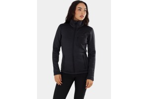 Fundango Antilles Melange Jacket D – női fekete melange polár