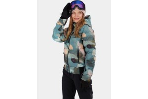 Fundango Zina női steppelt síkabát – Forest Night (591)