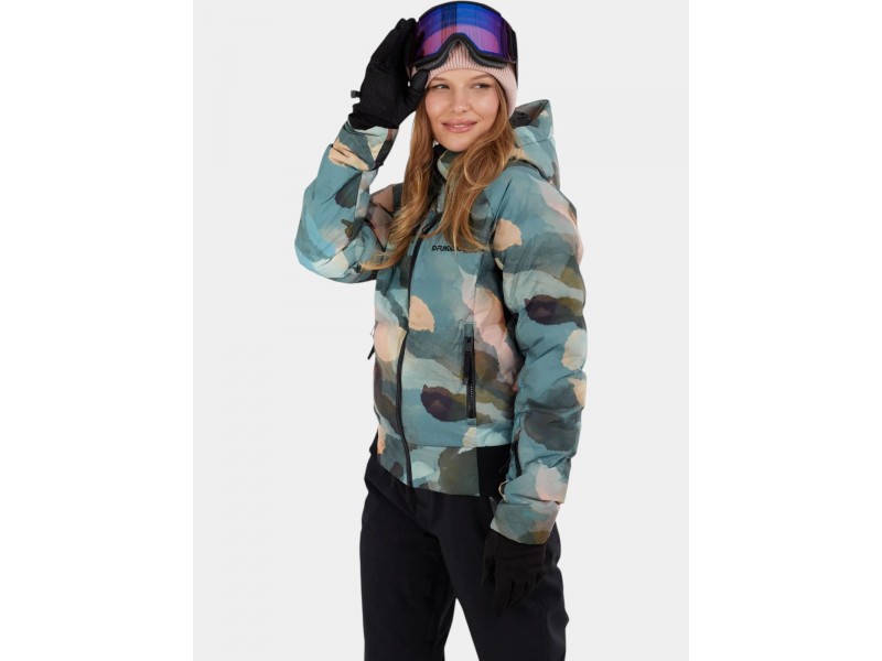 Fundango Zina női steppelt síkabát – Forest Night (591)