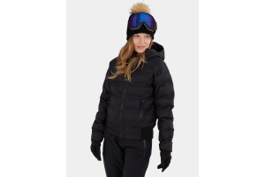 Fundango Zina női steppelt kabát - fekete