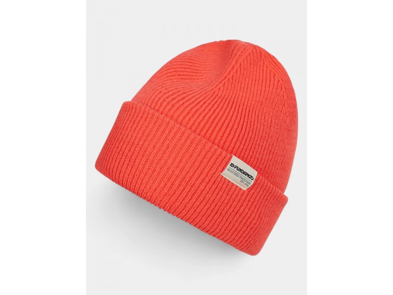 Fundango Tara Beanie D coral - unisex akril sapka