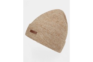 Fundango Truce Beanie D női kötött sapka - nugát
