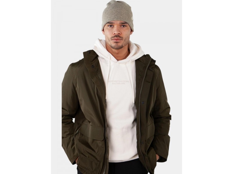 Barts Vidat Beanie D férfi sapka – világosbarna