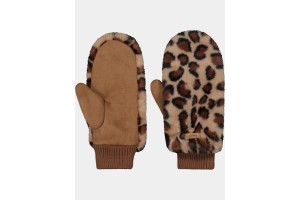 Barts Fur Mitts női kesztyű - 37 Print Brown