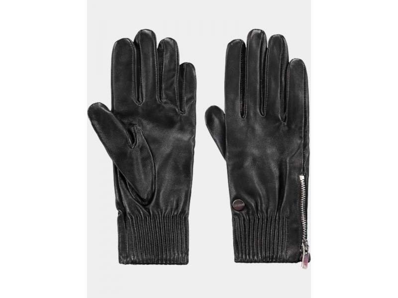 Barts Bailee női bőrkesztyű – fekete (01-black)