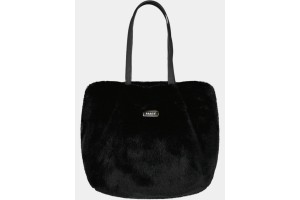 Barts Djupa Totebag D – női fekete shopper, műszőrme