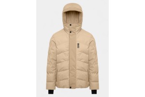 Colmar Chalky D férfi síkabát — barna, gyapjú/poliészter