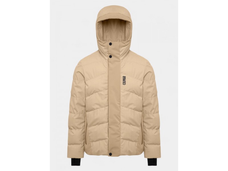 Colmar Chalky D férfi síkabát — barna, gyapjú/poliészter