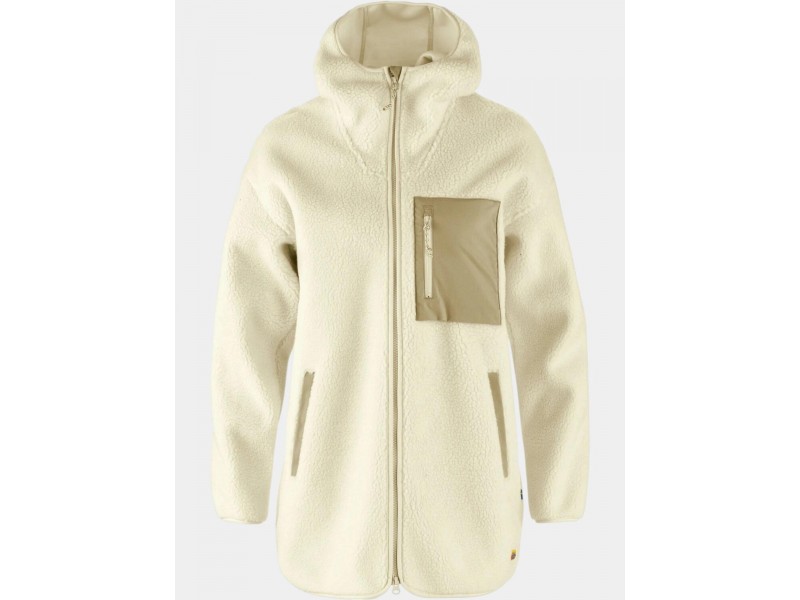 Fjällräven Vardag Pile Fleece Long W D - chalk white