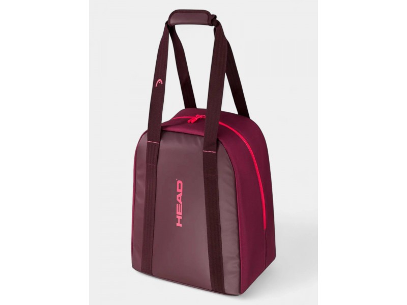 HEAD Women Boot Bag D - burgundy, női sícipő táska, 35L