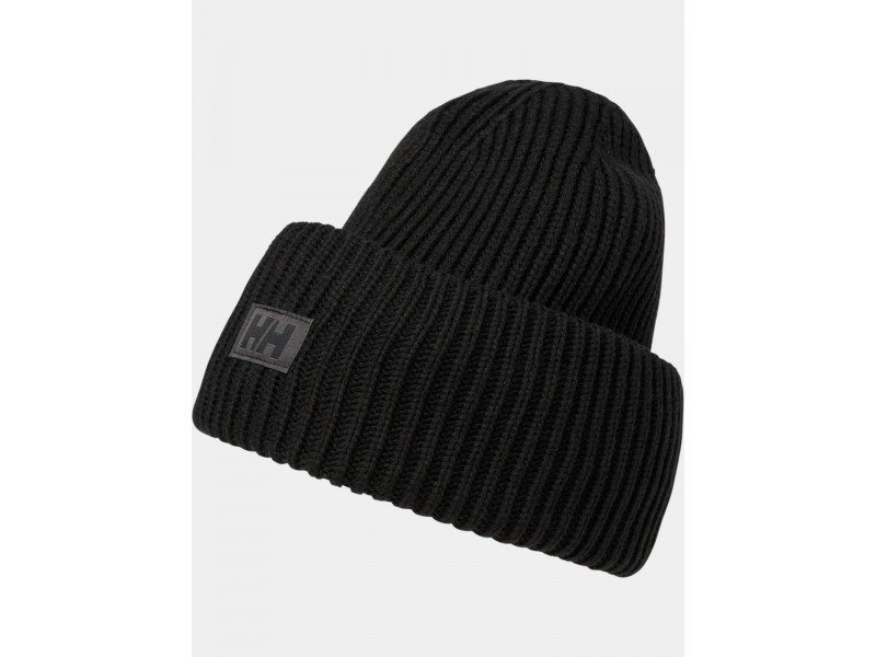 Helly Hansen HH Rib Beanie fekete sapka