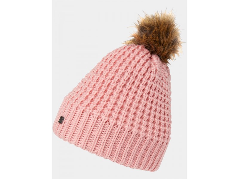Helly Hansen W Snowfall Beanie D - 057 Pink Salt