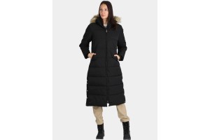 Luhta D női télikabát - fekete