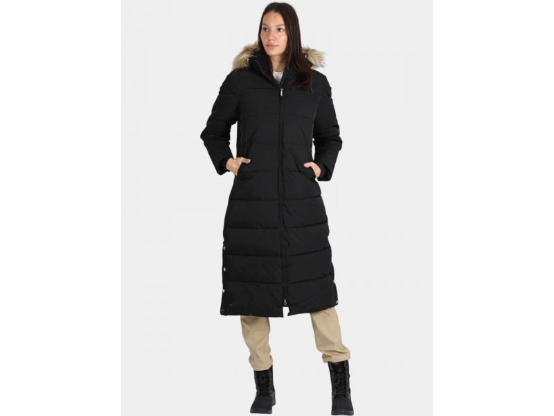Luhta D női télikabát - fekete