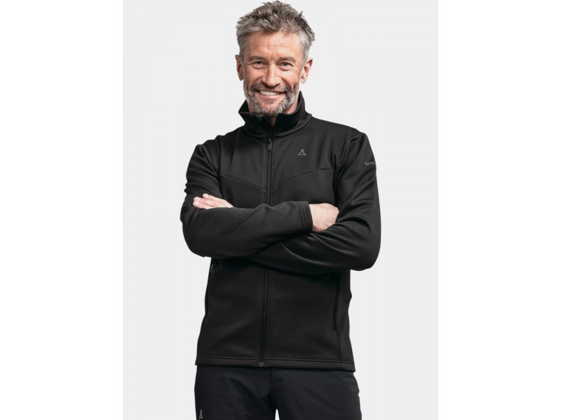 Schöffel Fleece Jk Style Pine MNS D - fekete
