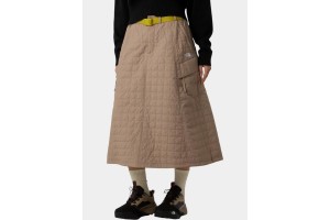 The North Face női steppelt midi szoknya - box-mushroom