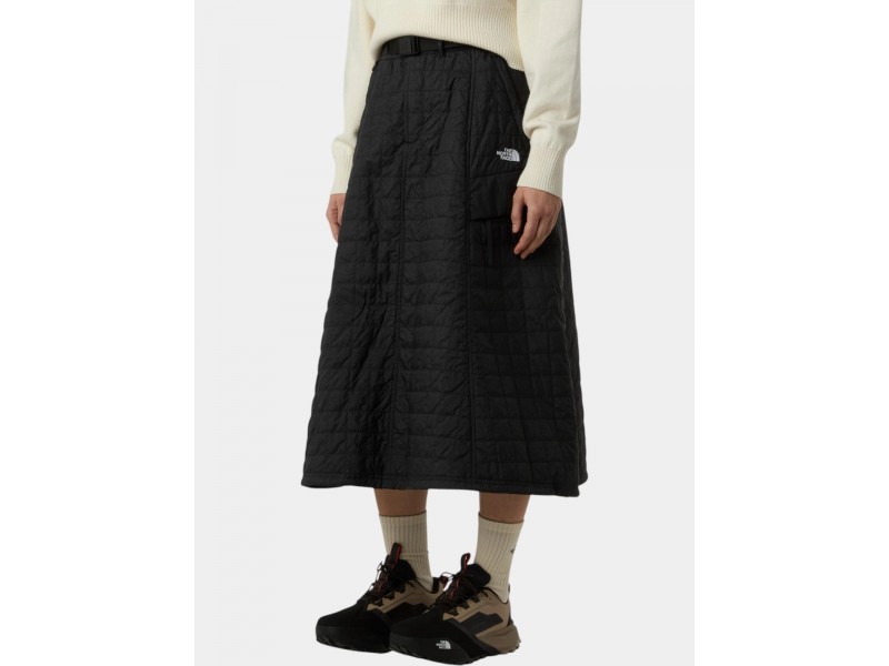 The North Face W Quilted Volume Skirt – női, fekete