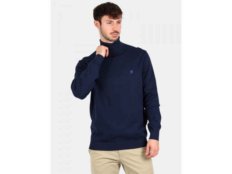 Timberland férfi garbó pulóver - Dark Sapphire