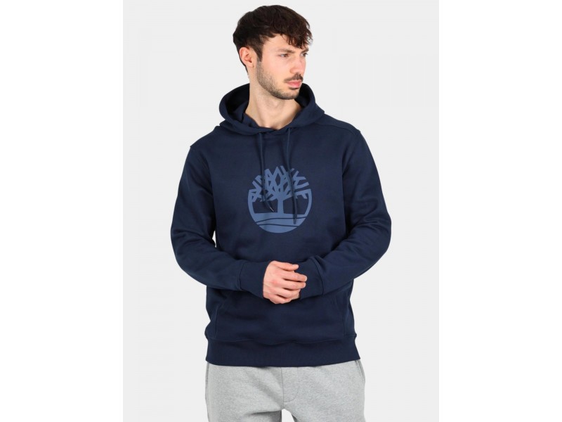 Timberland férfi Tree Logo kapucnis pulóver - sötét kék