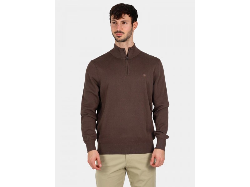 Timberland férfi 1/4 zip pulóver - organikus pamut