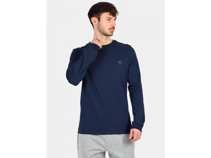Timberland Long Sleeve Tee D férfi hosszú ujjú sötétkék