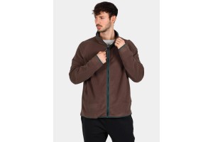 Timberland Polartec 100 férfi full zip pulóver - chocolate brown