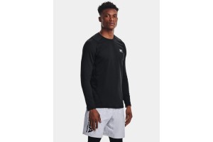 Under Armour UA CG Fitted Crew — fekete/antracit