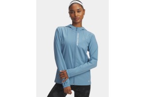 Under Armour UA OutRun the Storm női futódzseki kék