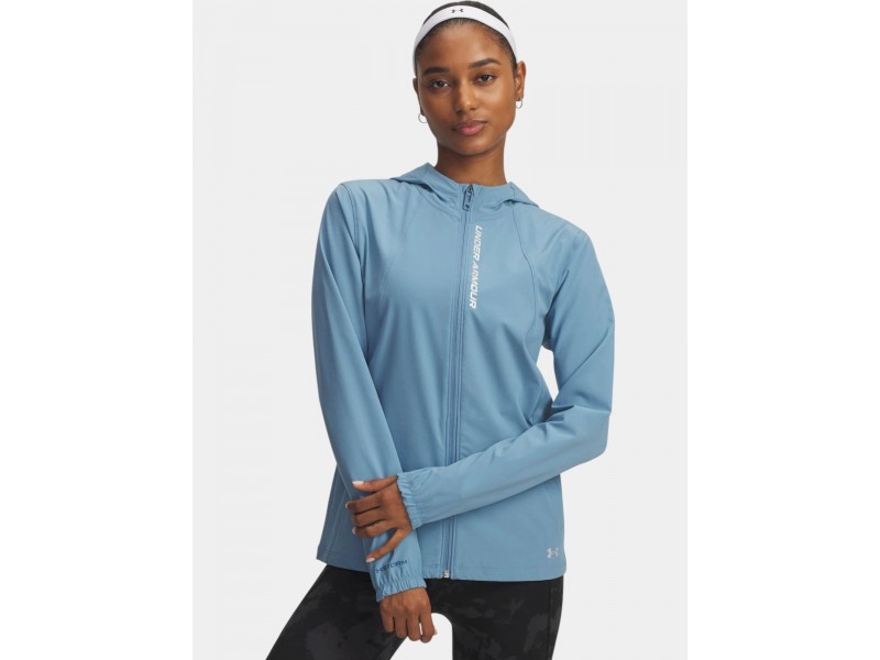 Under Armour UA OutRun the Storm női futódzseki kék