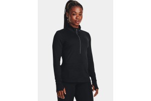 Under Armour Launch Pro női 1/2 Zip - fekete/antracit