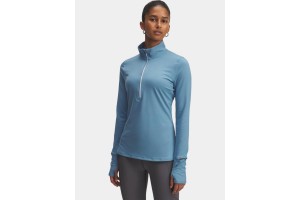 Under Armour UA Launch Pro női 1/2 Zip - Blue Smoke