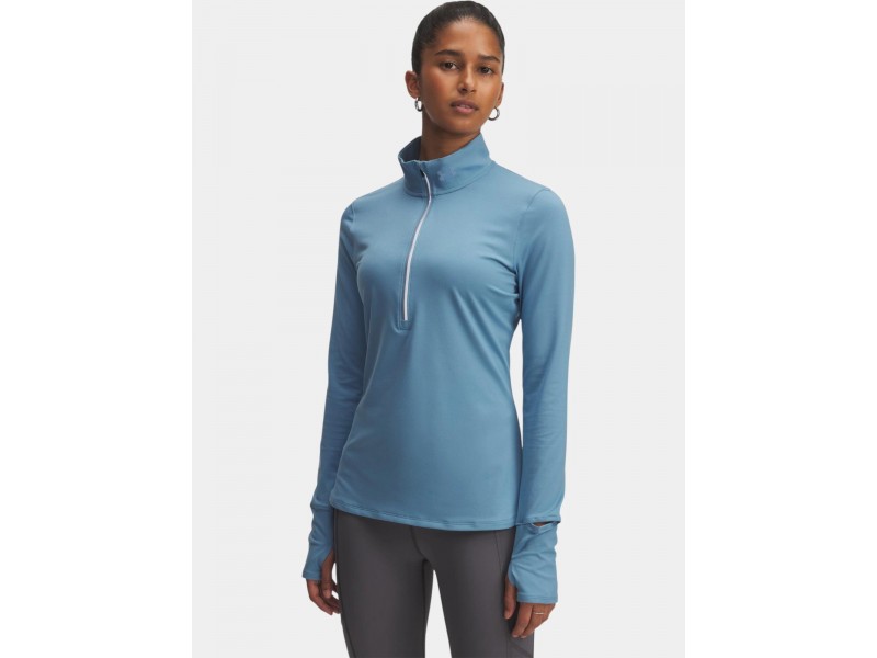 Under Armour UA Launch Pro női 1/2 Zip - Blue Smoke