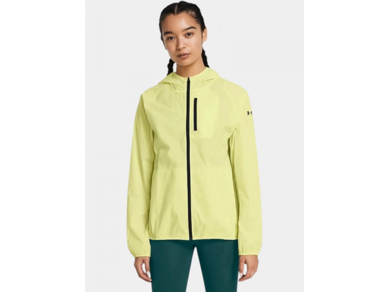 Under Armour Launch JKT D – sárga, fényvisszaverő