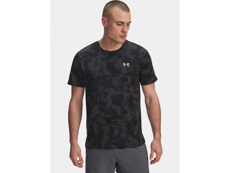 Under Armour UA Launch Printed SS D férfi póló — antracit