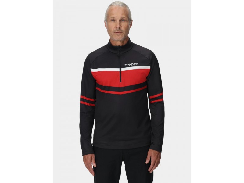 Spyder Legacy 1/2 Zip D – fekete férfi aláöltöző