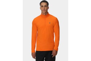 Spyder Prospect 1/2 Zip D - flo-flash orange