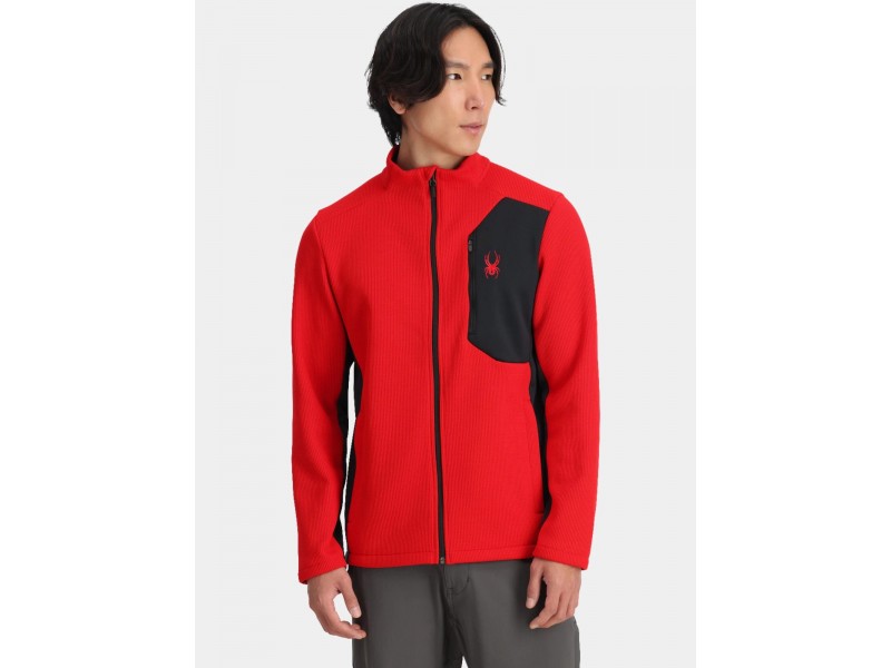Spyder Bandit Jacket D - férfi polár (spr-spyder red)