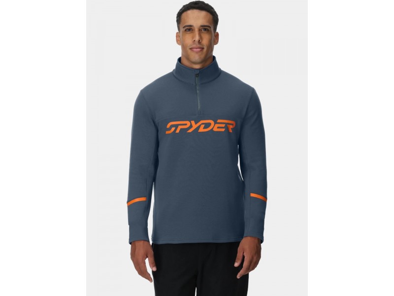 Spyder Speed Fleece 1/2 Zip D férfi polár — slb-slate blue