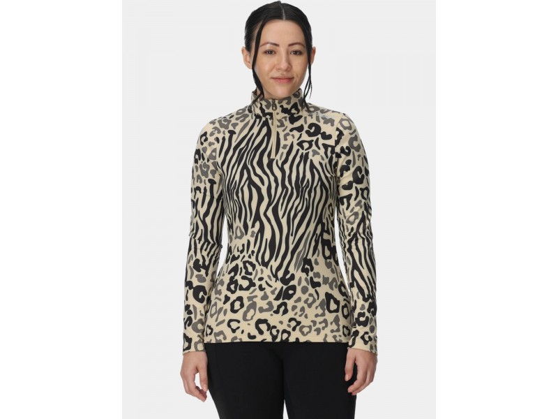 Spyder Vivid 1/2 Zip D női — animal print