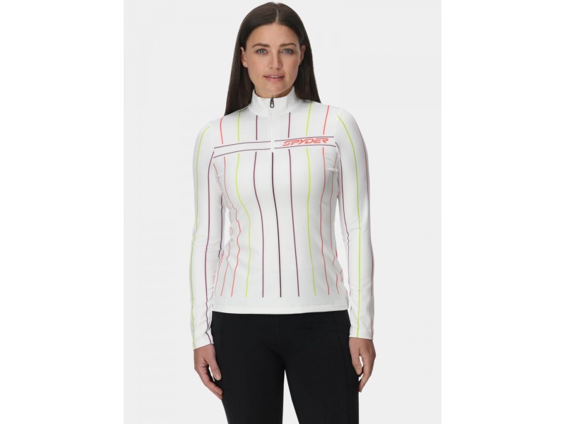 Spyder Vivid 1/2 Zip D női aláöltöző - stp-stripe