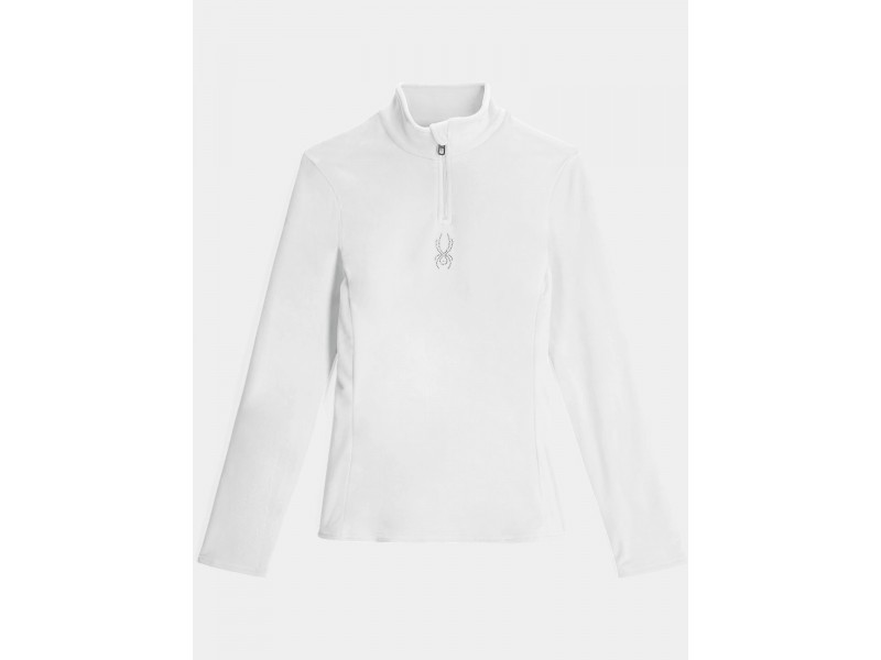 Spyder Shimmer Bug 1/2 Zip - női polár (fehér)