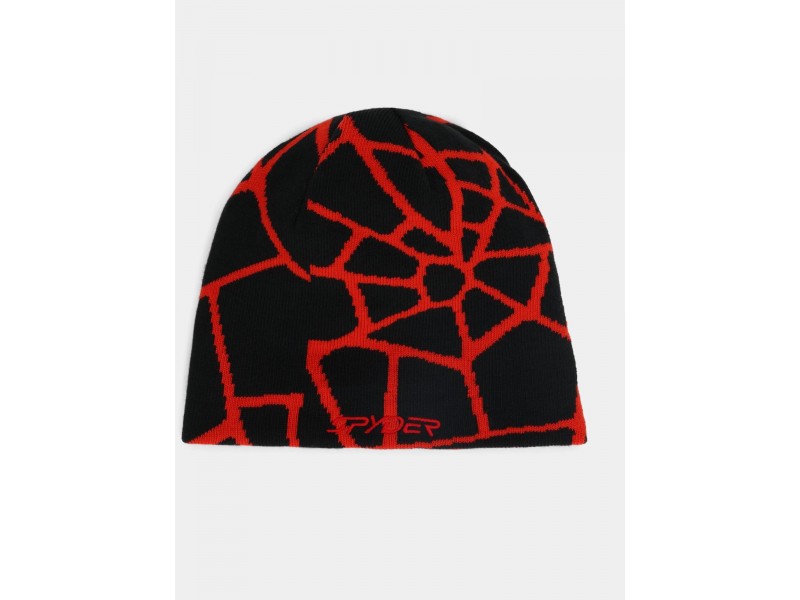 Spyder Reversible Web Hat D - spr-spyder red