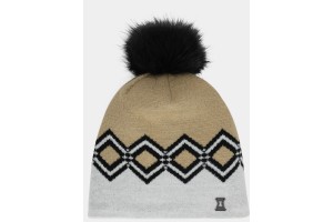 Spyder Mountain Hat D - férfi bojtos sapka (fehér)