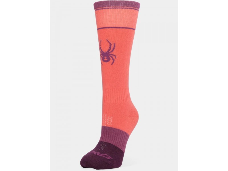 Spyder Pro Liner női sízokni - Coral Haze