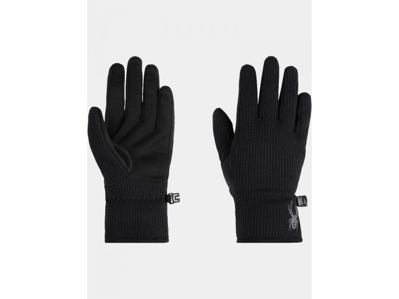 Spyder Bandita polár síkesztyű – fekete