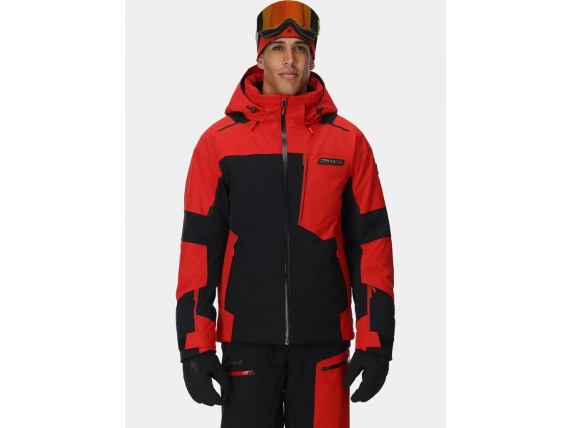 Spyder Leader Jacket D férfi vízálló síkabát fekete