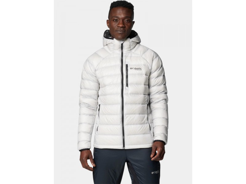 Columbia Arctic Crest Down kapucnis dzseki - Nimbus Grey